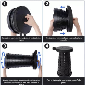 Taburete Silla Plegable