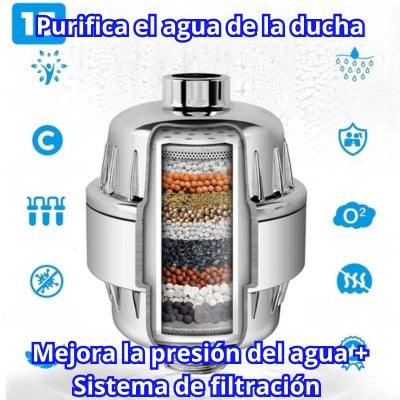 Kit Baño Pura Vida — Filtro Vitaly + Magic Brush