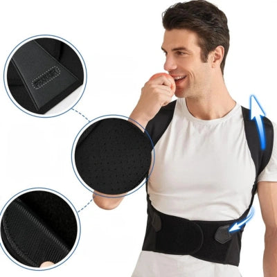Corrector de Postura Ergonómico Ajustable