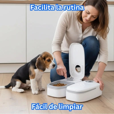 RelojComida 48H Doble Bowl