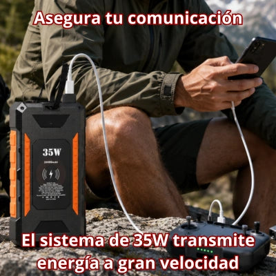 Batería Solar "Energía Inagotable"
